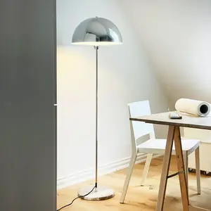 Stockholm chroom/marmer vloerlamp pas cher