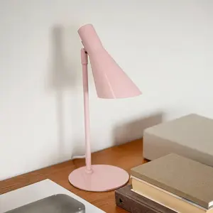 Dyberg Larsen, Lampe de table, Dyberg-Larsen - DL12 Mini table lamp - Beige / brass (E14) pas cher