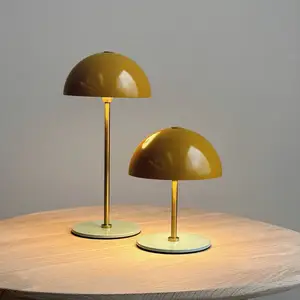 ALONG LED mini tafellamp curry/turquoise   set van 3 pas cher