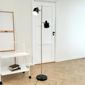Dyberg Larsen, Lampadaire, Dyberg-Larsen - Ocean Floor Lamp - Black/Br... pas cher