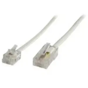 EET Nordic MicroConnect câble de réseau - 3 m - blanc pas cher