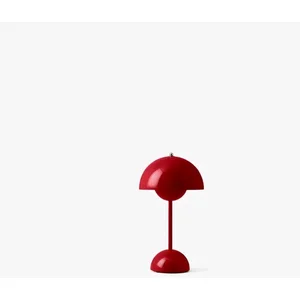 &Tradition Verner Panton Flowerpot VP9 tafellamp vermilion red pas cher