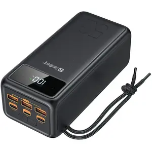 Sandberg 420-75 powerbank Lithium-Ion (Li-Ion) 50000 mAh Zwart pas cher