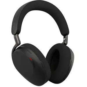 Jabra Evolve3 85 UC (Sans fil, USB-A), Casque micro de bureau, Noir
