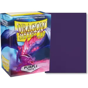 Asmodee Unbekannt Arcane Tinmen ART11009 Dragon Shield Mat - Violet (100) pas cher