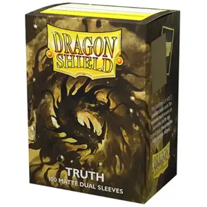 Asmodee Dragon Shield Lot de 100 pochettes doubles mates pas cher