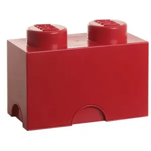 Comparateur de prix : Brique de rangement LEGO - 40021730 - Empilable - Rouge