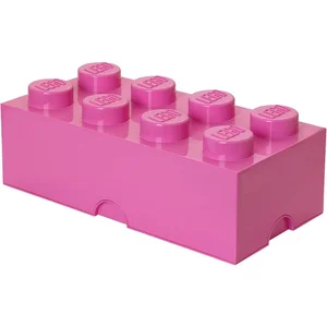 LEGO Brique de rangement - 40041739 - Empilable - Rose