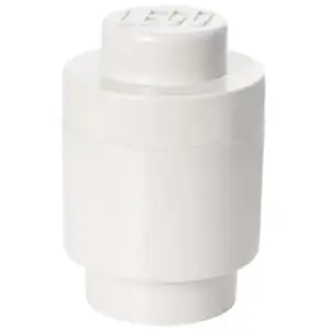 Lego Lego - Boite Ronde Blanche 1 Plot - 40301735 pas cher
