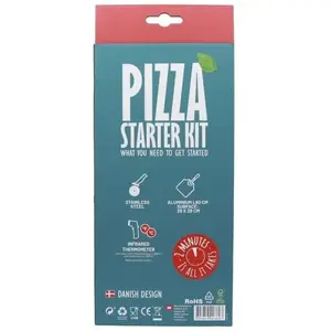 Coffret 3 pièces : pelle, thermomètre et roulette - COZZE - 90380 pas cher