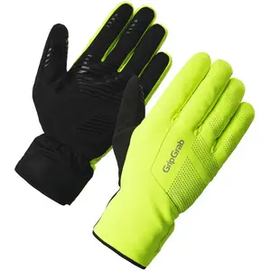 GripGrab RIDE 2 Waterproof Winter Gloves Yellow Hi-Vis Maat XXL pas cher