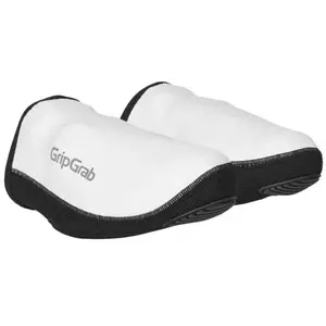 Comparateur de prix : PACR Windproof Wielren Toe Covers Wit - Maat 3XL