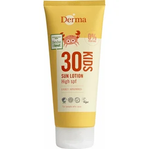Derma Sun - Kids - Natuurlijke zonnebrand - Lotion SPF30 - Ecologische zonbescherming - 200 ML pas cher