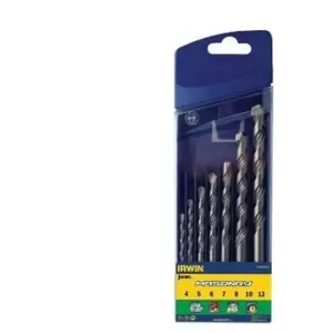 Bit Irwin Drill Maçonnerie Pour Set Perceuse Sans Fil Piece 7 pas cher