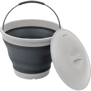 Outwell Seau pliable avec couvercle 7,5 L Bleu nuit 435212 pas cher