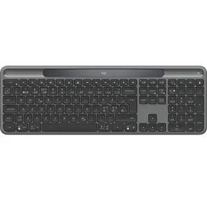 Logitech Signature Slim Solar+ K980 - Clavier - full size - sans fil -... pas cher