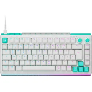 Logitech G512 X 75 - WHITE - DEU (DE, Filaire), Clavier, Blanc