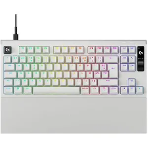Clavier gaming filaire Azerty Logitech Pro X2 Rapid Blanc pas cher