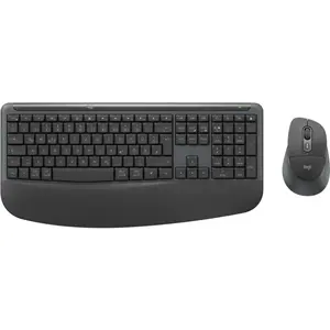 Logitech Signature Comfort Plus MK880 - GRAPHITE - DEU (DE, Sans fil),...