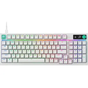 Logitech G316 X 98 (IT, Filaire), Clavier, Blanc pas cher