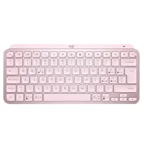 Clavier - Logitech - 920-010813 - Sans fil - Compatible iPadOS - Couleur rose pas cher