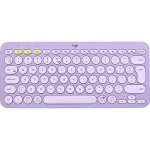 Logitech K380 - Draadloos Bluetooth Toetsenbord - Qwerty - LavenderVendu parbol
