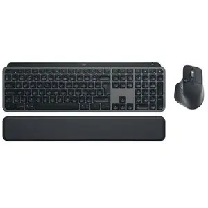 Logitech MX Keys S Combo: MX Master 3S, MX Keys S & MX Palm Rest - Gra... pas cher