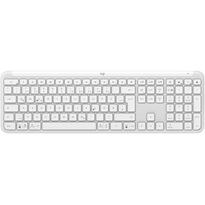 Comparateur de prix : Logitech Signature Slim K950, clavier sans fil - Blanc, Clavier Allemand QWERTZ