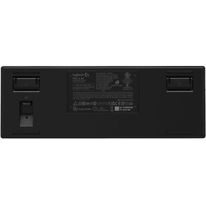Logitech PRO X 60 - Clavier - 60% - TKL - backlit - sans fil - 2.4 GHz, Bluetooth - QWERTY - Pan Nordic - noir