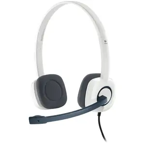 Logitech Casque micro Stéréo Headset H150 - Cloud White pas cher