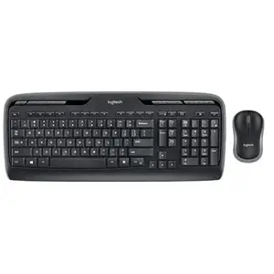 Logitech MK330 - Draadloos Toetsenbord - RF - QWERTZ - Duits - Zwart pas cher
