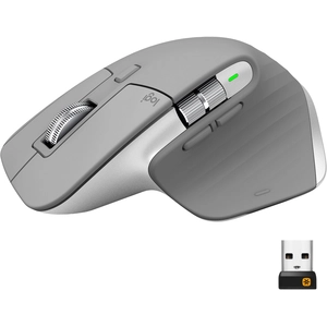Logitech MX Master 3 - Draadloze Muis - Rechtshandig - Grijs pas cher