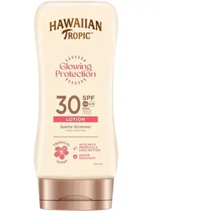 Hawaiian Tropic Glowing Protection Lotion SPF 30 - 170 ml pas cher