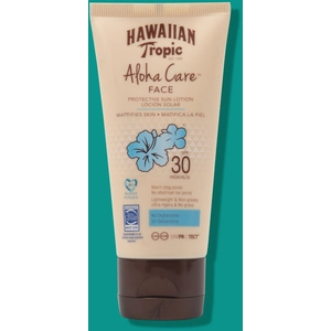 Zonnebrandlotion Aloha Care Hawaiian Tropic Spf 30 (Uniseks) (90 ml)
