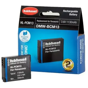 Hahnel Hähnel Batterie de rechange HL-PCM13, pour DMW-BCM13, Alimentation pour appareil photo, Noir pas cher