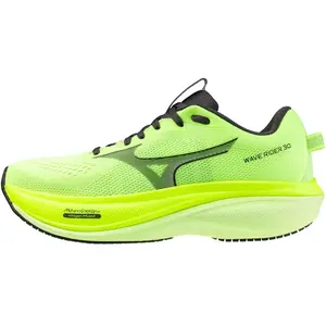 Chaussures Mizuno Wave Rider 30 Vert Noir AW26, Taille 41 - EUR