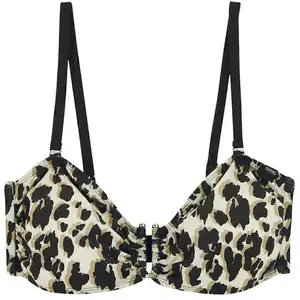 Haut de maillot de bain femme Regatta Aceana III - natural leopard print pas cher