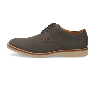 Clarks Atticus Lt Lace Homme, Nubuck Gris foncé, 40 EU pas cher