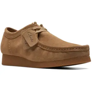 Comparateur de prix : Clarks Shoes -Zalando - Heren - WallabeeEVO - G - 1 - dark sand suede - maat 9,5