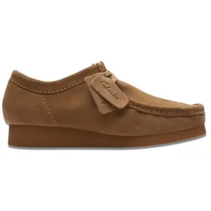 Comparateur de prix : Clarks Derby Wallabeeevo pour homme, Daim sable foncé, 42 EU
