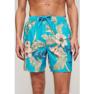 Superdry Short De Bain Hawaiian Print 17´´ pas cher