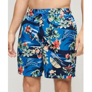 Superdry Short De Bain Hawaiian Print 17´´ pas cher