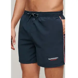 Superdry Short De Bain Sportswear Emb 15´´ pas cher