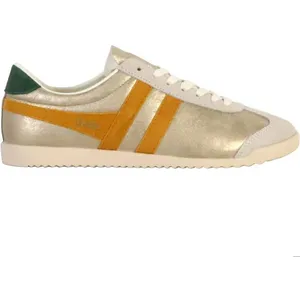 Baskets femme Gola Bullet Blaze - gold/sun/evergreen pas cher