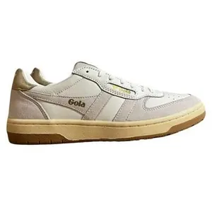 Baskets femme Gola Hawk - GOLA - Blanc - Lacets - Plat pas cher