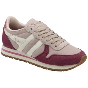 Baskets femme - GOLA - Daytona Chute - Rose - Plat - Lacets pas cher