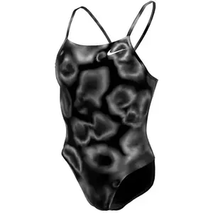 Nike Swim Maillot De Bain Cutout Hydrastrong Digi Haze pas cher