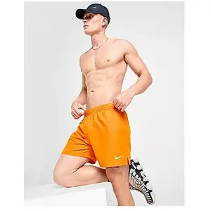 Nike Short de bain Core - Orange, Orange XS pas cher