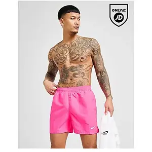 Nike Short de bain Core - Pink, Pink S pas cher