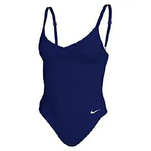 Nike Swim Maillot De Bain Avec Col En V pas cher